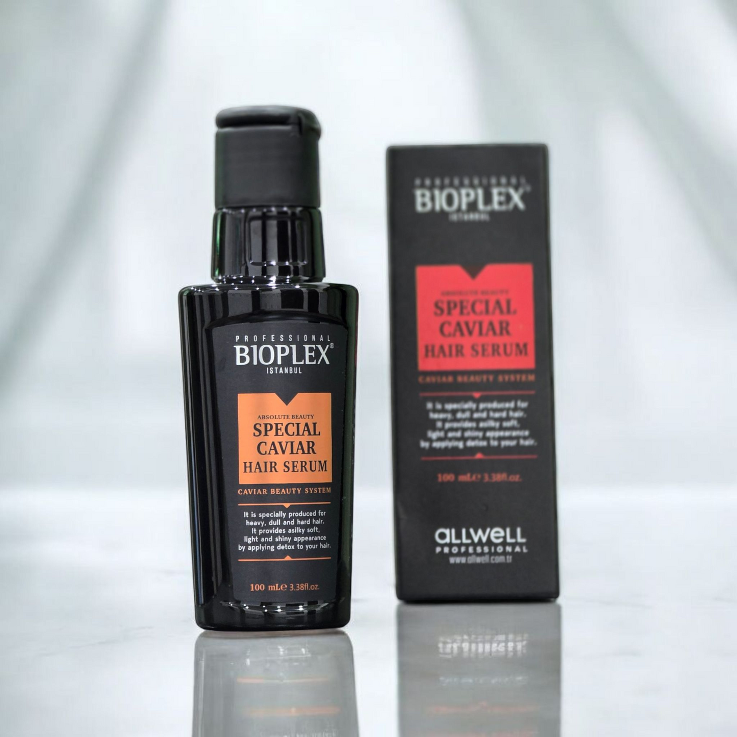 Bioplex Caviar Hair Serum 100ml – Anti-Frizz, Shine Booster & Damage Repair for All Hair Types