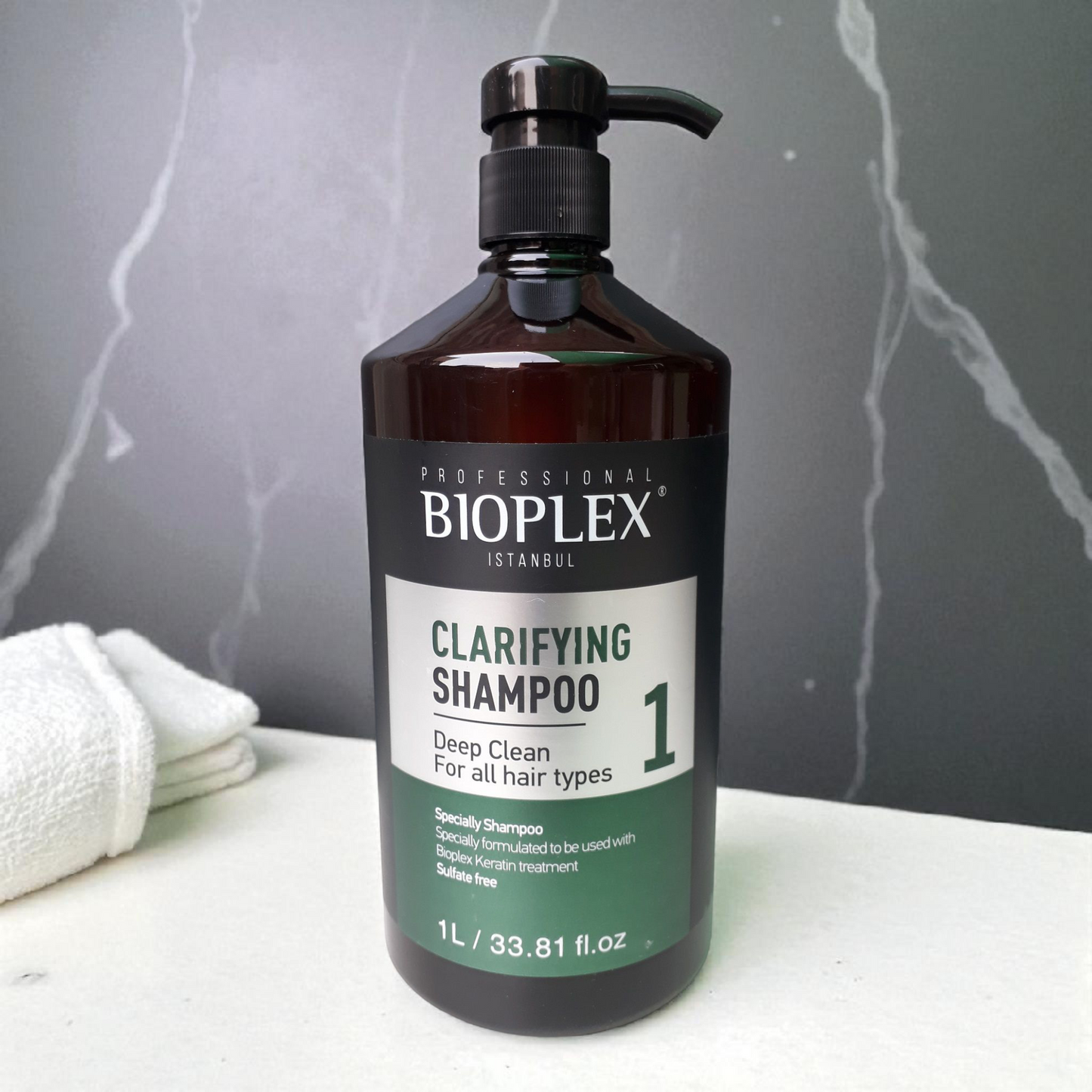 Bioplex Clarifying Shampoo β Deep Clean, Sulfate-Free (1L / 33.81 fl.oz)