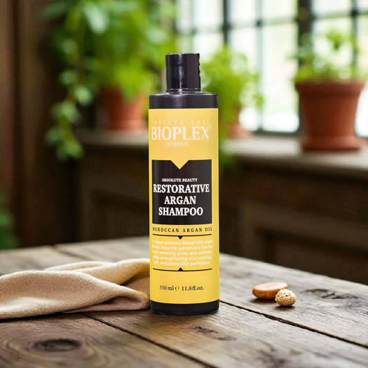 Bioplex Argan Oil Shampoo 350ml Restorative and Volumizing Formula