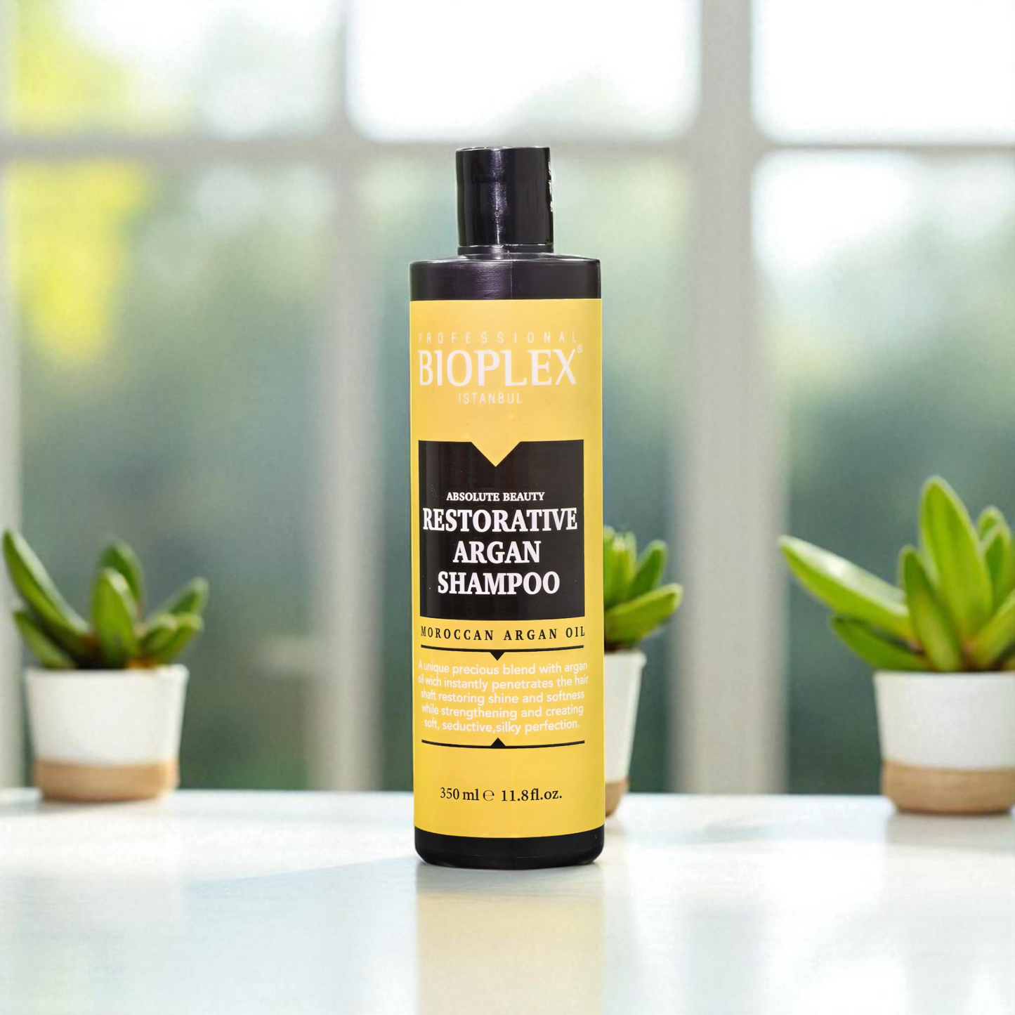 Bioplex Argan Oil Shampoo 350ml Restorative and Volumizing Formula