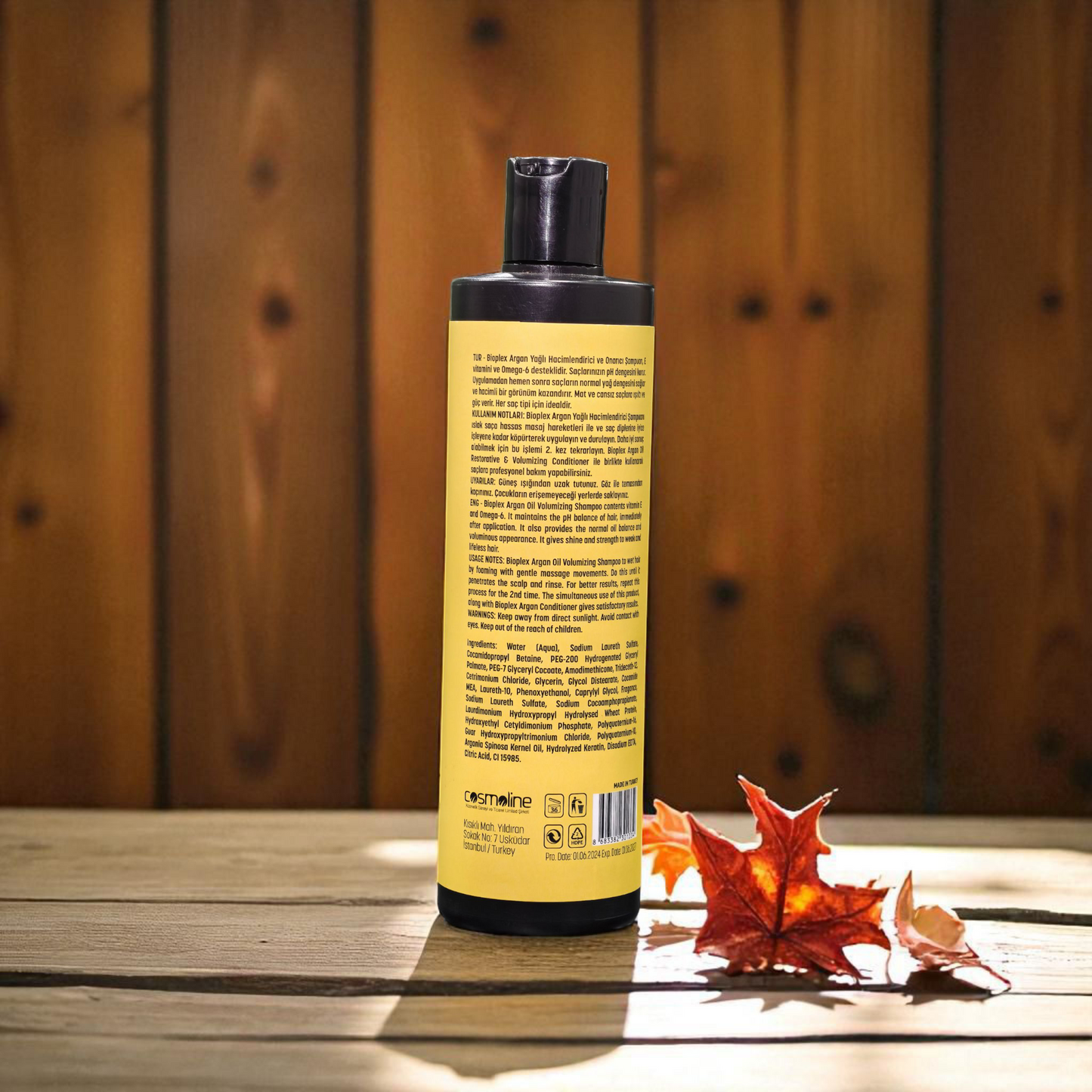 Bioplex Argan Oil Shampoo 350ml Restorative and Volumizing Formula