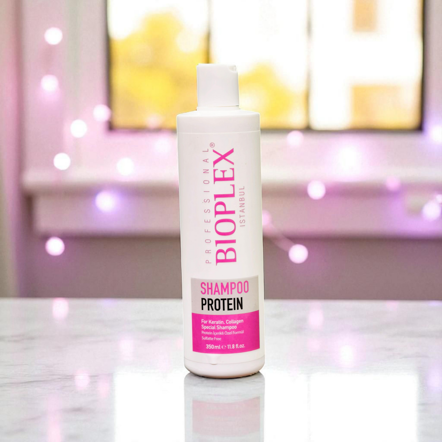 Bioplex Protein Shampoo for Hair Strengthening with Keratin Collagen 350ml