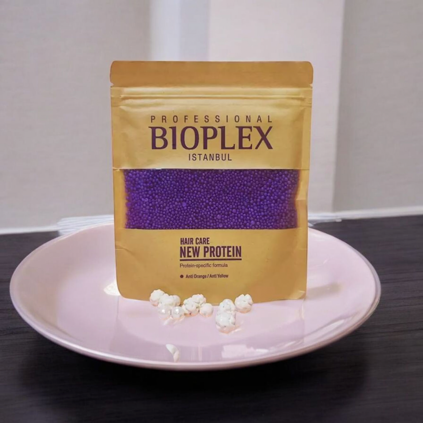 Bioplex Hair Protein Treatment 50g – Purple Protein Balls for Damage Repair