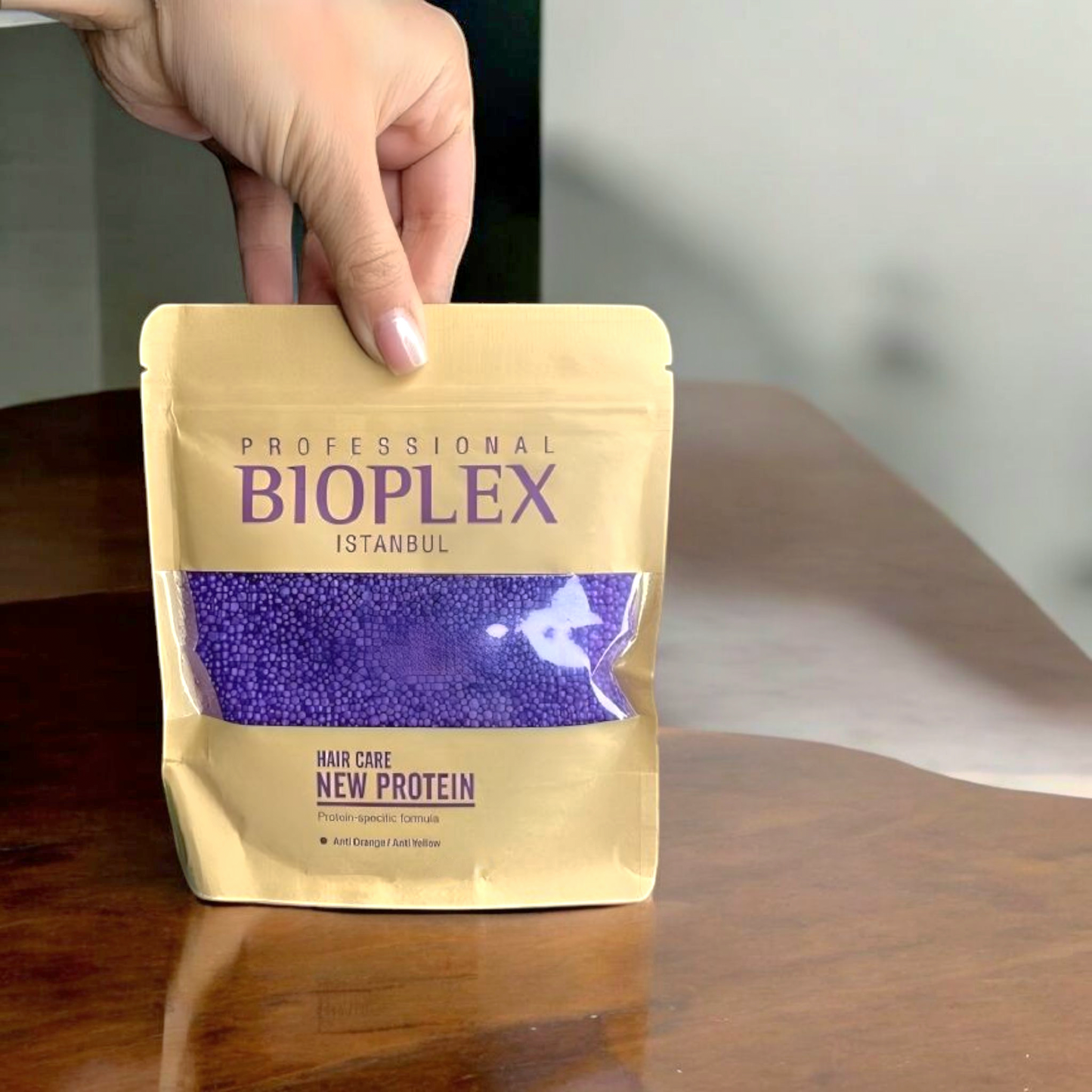 Bioplex Hair Protein Treatment 50g – Purple Protein Balls for Damage Repair