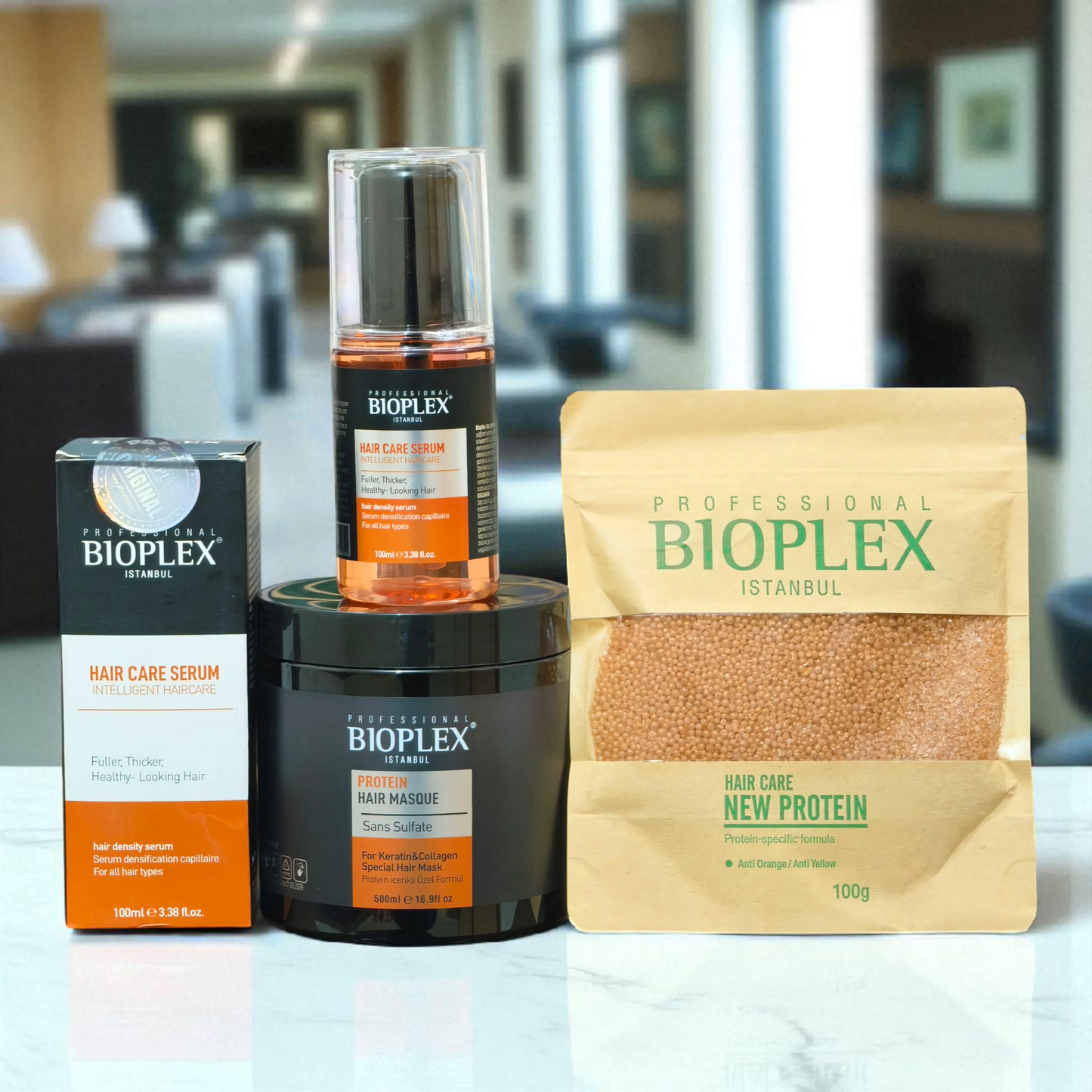 Protein Serum + 100g Golden Protein Balls Sachet + Protein Mask 500ml