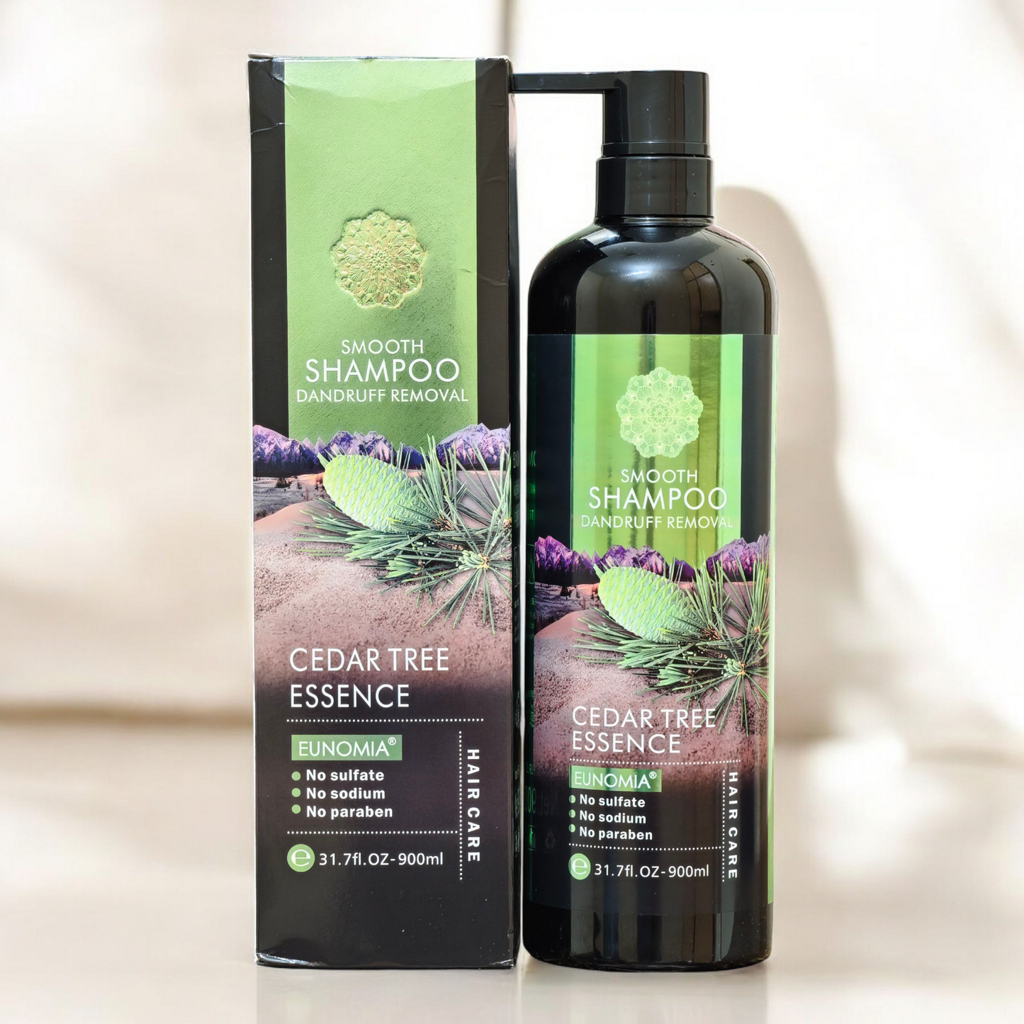 Eunomia Smooth Dandruff Removal Shampoo – Cedar Tree Essence | 900ml