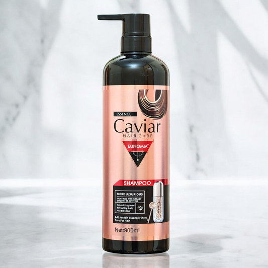 EUNOMIA Caviar Essence Shampoo – Luxury Keratin Nourishment & Shine | 900ml