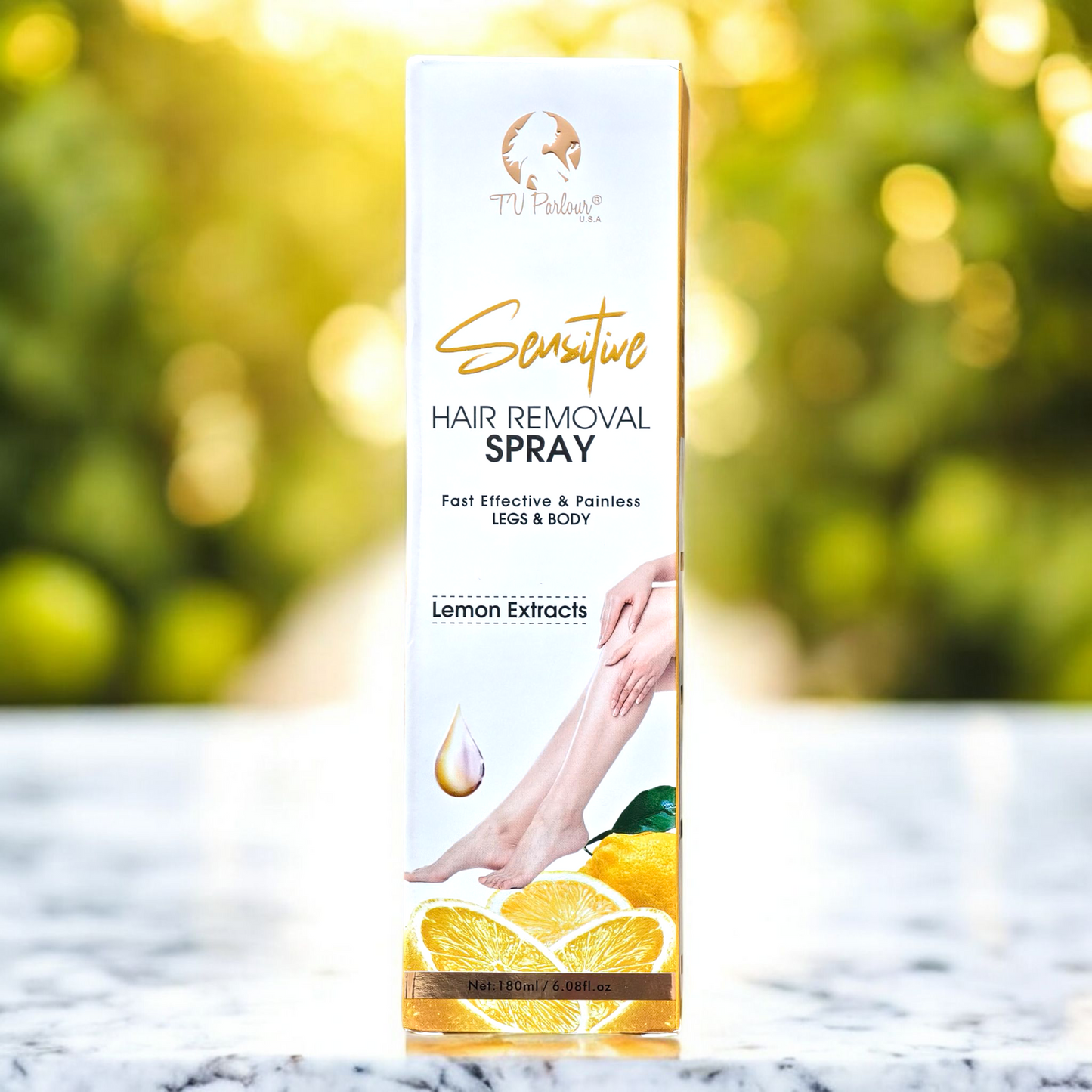 Lemon Extract Hair Removal Spray – Fast, Effective & Painless (180ml)