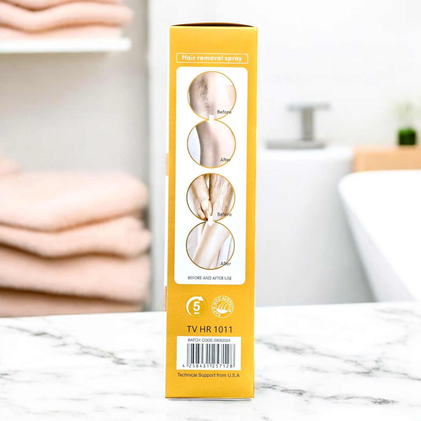 Lemon Extract Hair Removal Spray – Fast, Effective & Painless (180ml)