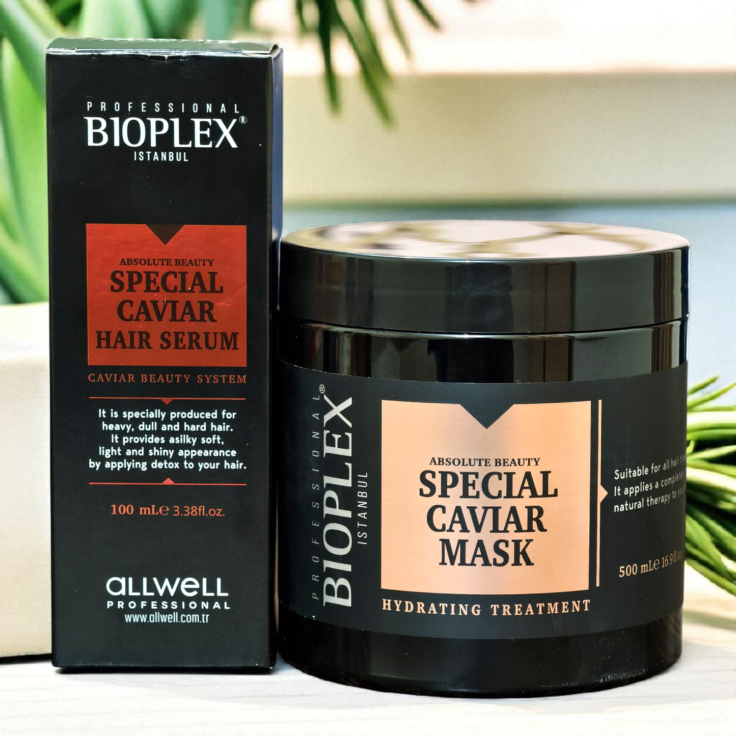 BioPlex Caviar Hair Mask & Serum Combo