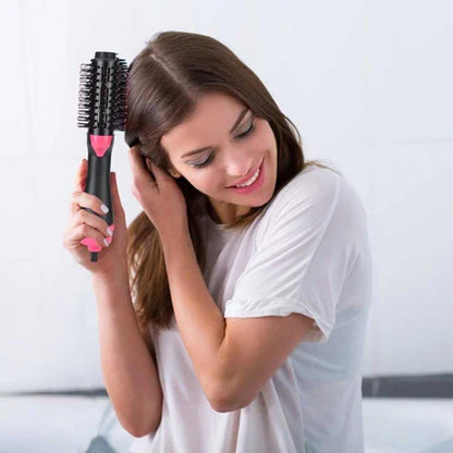 3-in-1 Hair Dryer Brush & Volumizer – Ionic Blowout Styler with Tourmaline Ceramic, Frizz-Free Shine & Fast Drying