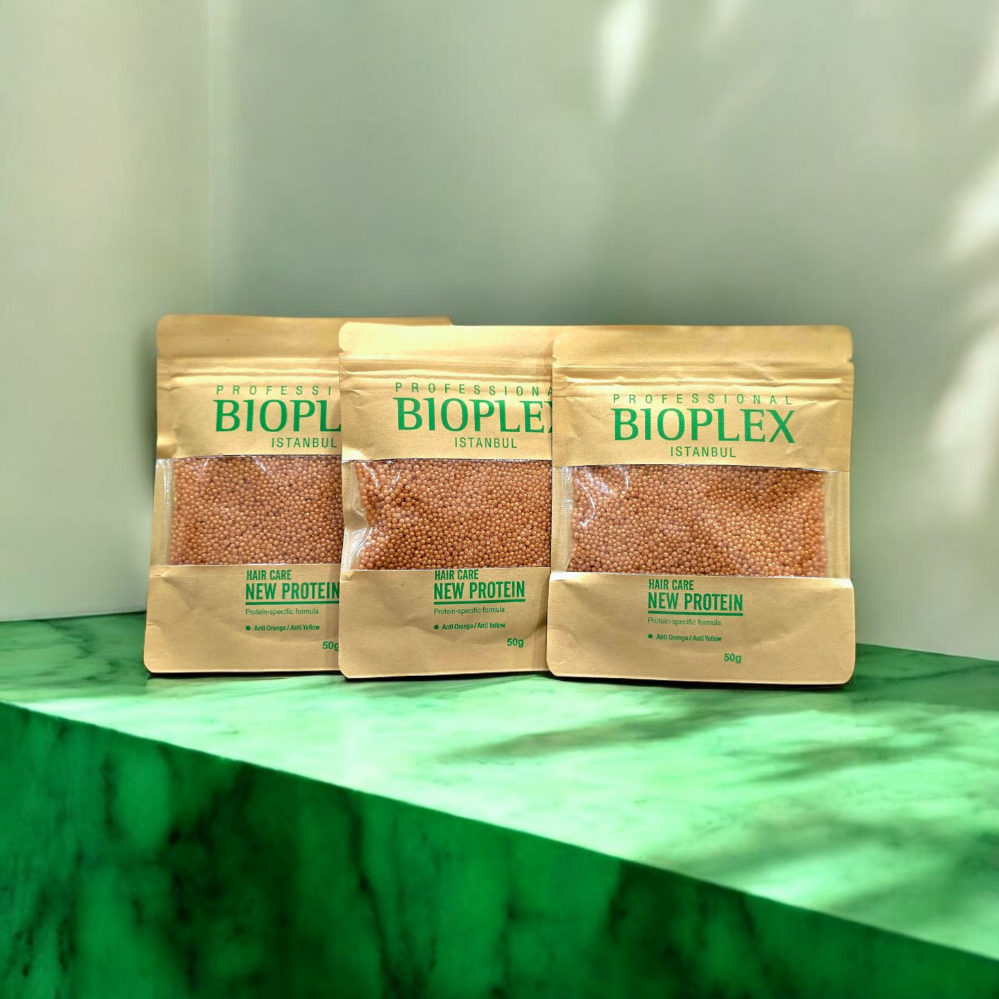 Bioplex Hair Protein Balls 50g – Anti-Breakage Treatment for Bleached & Colored Hair