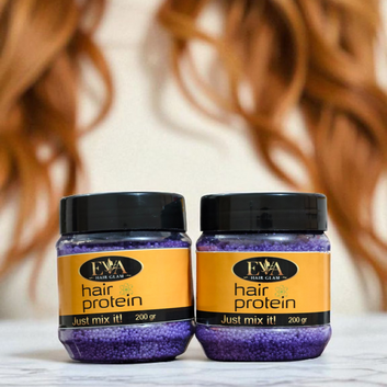 Eva Hair Glam Purple Protein Balls Combo – 2 × 200g Jars + 100g Jar FREE