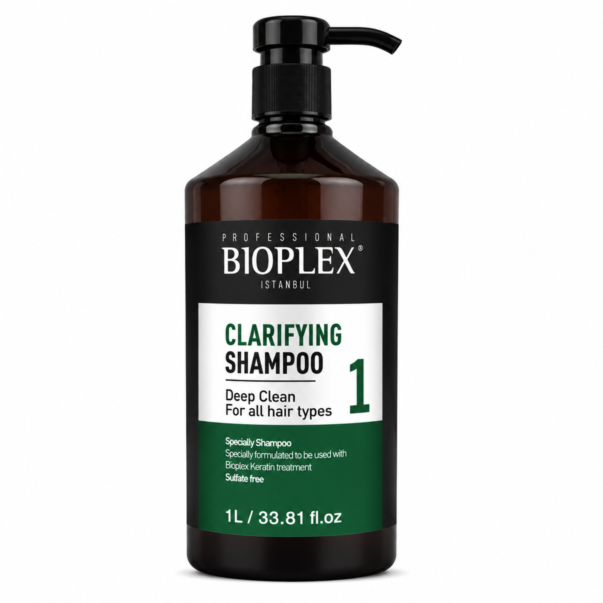 Bioplex Clarifying Shampoo – Deep Clean, Sulfate-Free (1L)