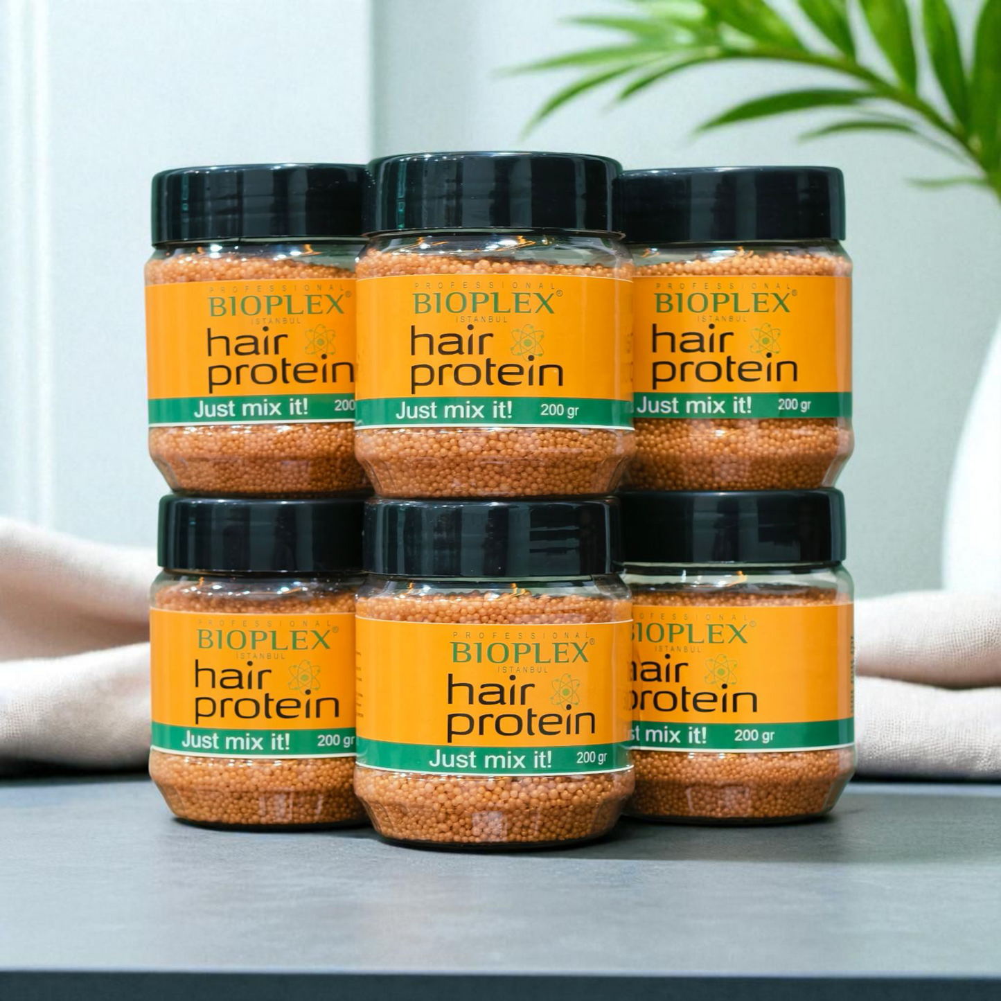 Bioplex Protein Balls Hair Treatment for smooth shiny hair