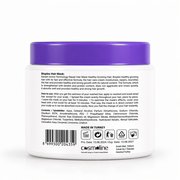 Bioplex Hair Mask Protein & Keratin 500ml – Bond Filler Care System