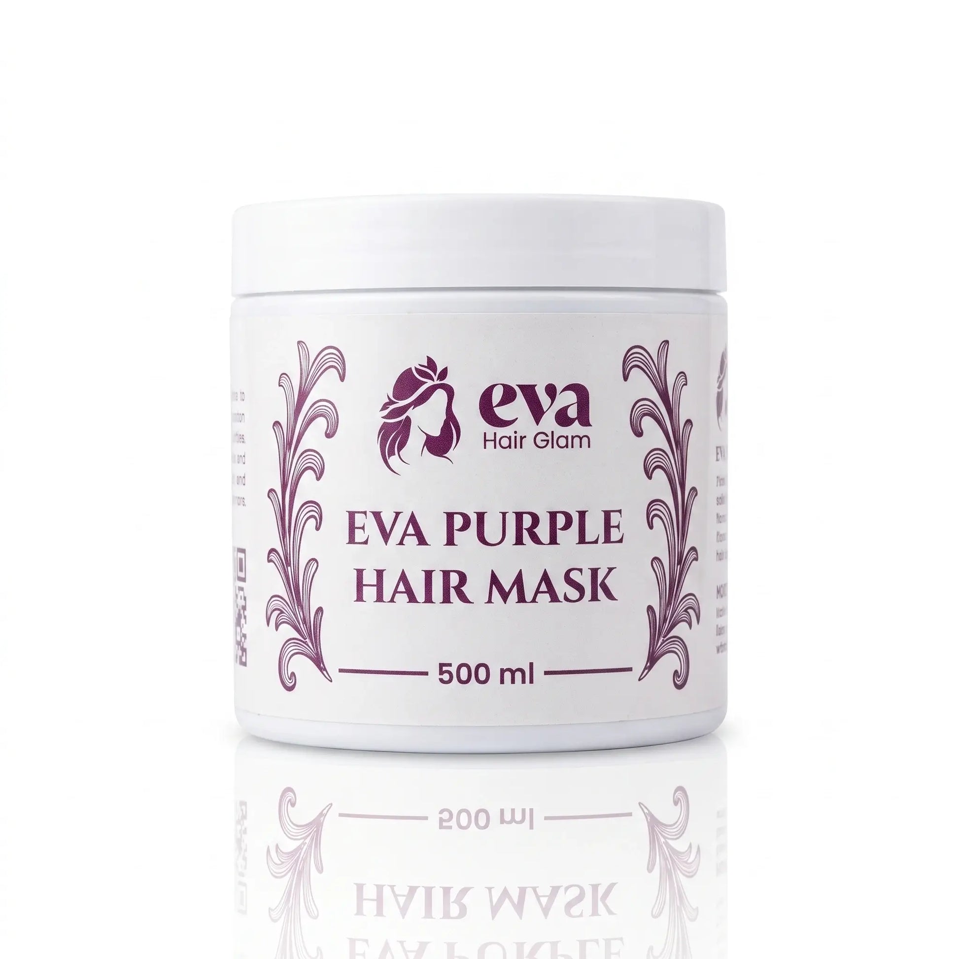 EVA Purple Hair Mask 500ml front