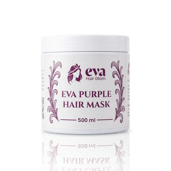 EVA Purple Hair Mask 500ml front