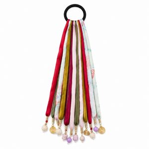 Handcrafted Ribbon Parandi Hair Tie – Ethnic & Festive Hair Accessory
