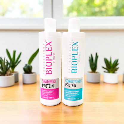 Bioplex Protein Shampoo & Conditioner Combo – With Keratin & Collagen