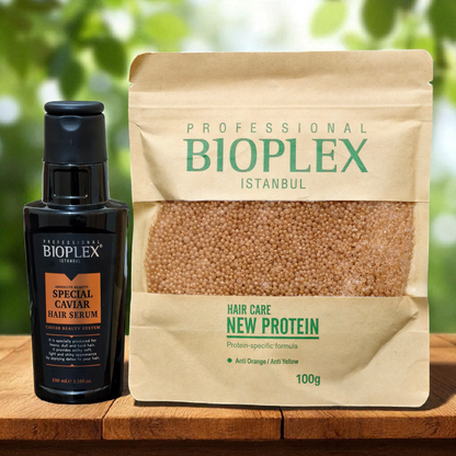 Caviar Hair Serum + 100g Golden Protein Balls Sachet