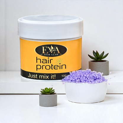 Eva Hair Glam Purple Protein Balls Combo – 2 × 200g Jars + 100g Jar FREE