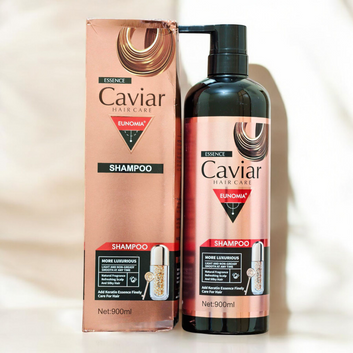 EUNOMIA Caviar Essence Shampoo – Luxury Keratin Nourishment & Shine | 900ml