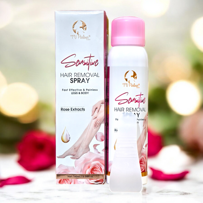 Rose Extract Hair Removal Spray – Painless & Fast