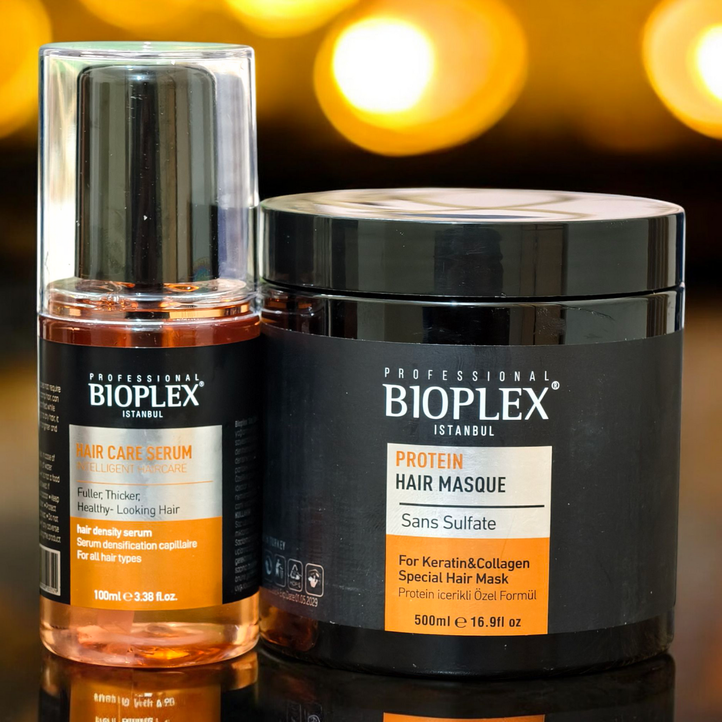 Density Protein Hair Serum & Protein Hair Treatment Mask Combo