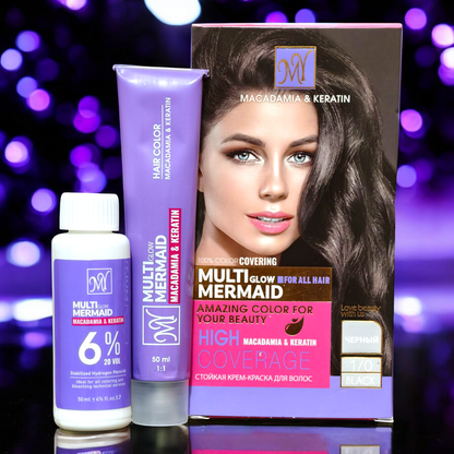 MY Macadamia & Keratin Hair Color – Black (1/10)