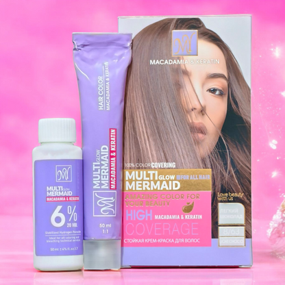 MY Macadamia & Keratin Hair Color – Light Choco (8/63)