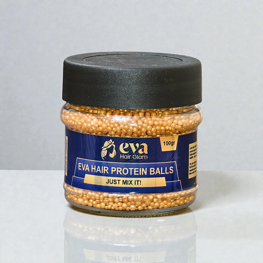 Eva Hair Golden Protein Balls 100g Jar
