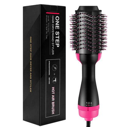 3-in-1 Hair Dryer Brush & Volumizer – Ionic Blowout Styler with Tourmaline Ceramic, Frizz-Free Shine & Fast Drying