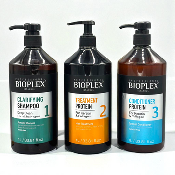 Bioplex Complete Care Combo – Clarifying Shampoo 1L + Keratin Collagen Treatment + Conditioner