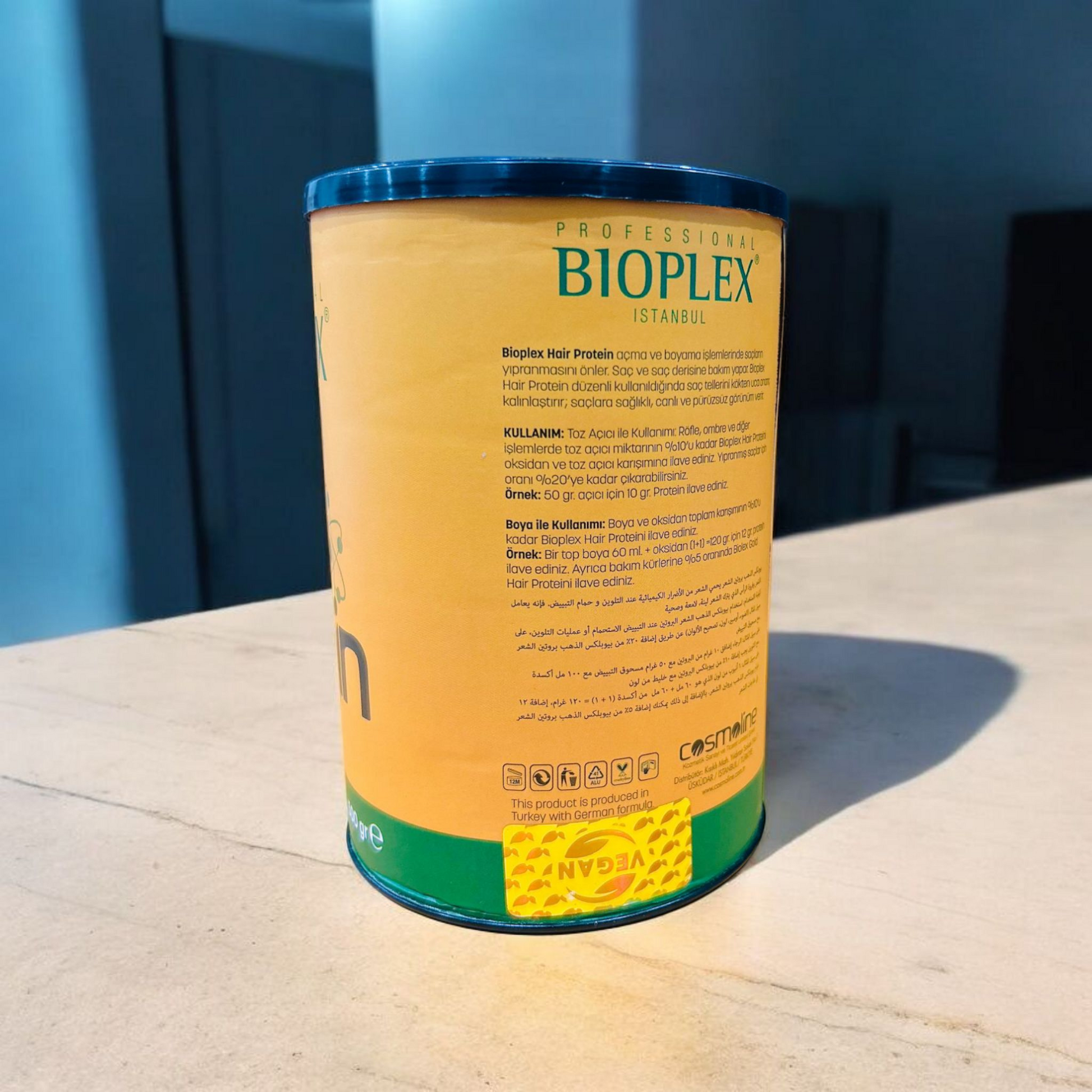 Bioplex Golden Protein Balls 500g for bleached and colored hair repair