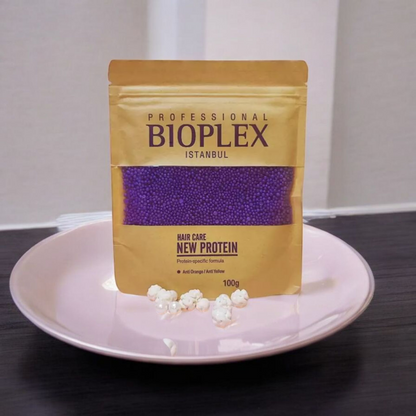 Bioplex Purple Protein Balls 100g Sachet for damaged and colored hair
