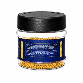 EVA Hair Protein Balls 50g ideal for protein hair mask and collagen hair treatment to repair damaged hair and control frizz