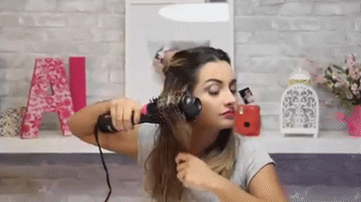 3-in-1 Hair Dryer Brush & Volumizer – Ionic Blowout Styler with Tourmaline Ceramic, Frizz-Free Shine & Fast Drying