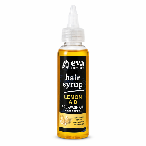 EVA Lemon Aid Hair Syrup 100ml – Pre-Wash Oil for Dull Hair