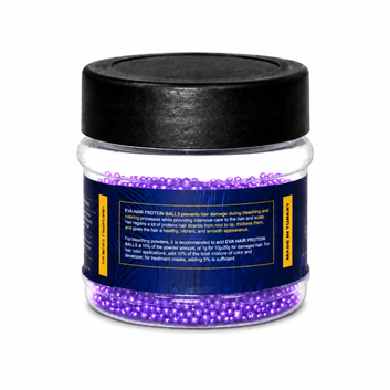 Repair Color, Keratin, and Chemically Treated Hair with Eva Purple Protein Balls 50g